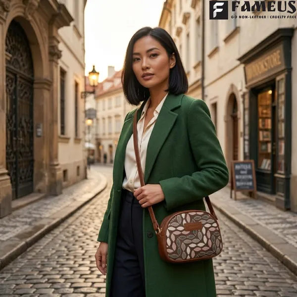 Leaf_Print_Leatherette_Jute_Sling_Bag_For_Women