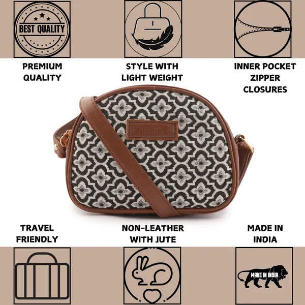 Flower_Print_Leatherette_Jute_Sling_Bag_For_Women