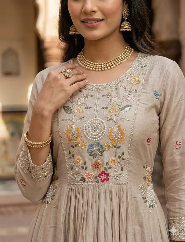 Beige_Embroidered_Anarkali_Kurta_Pant_Set_with_Dupatta