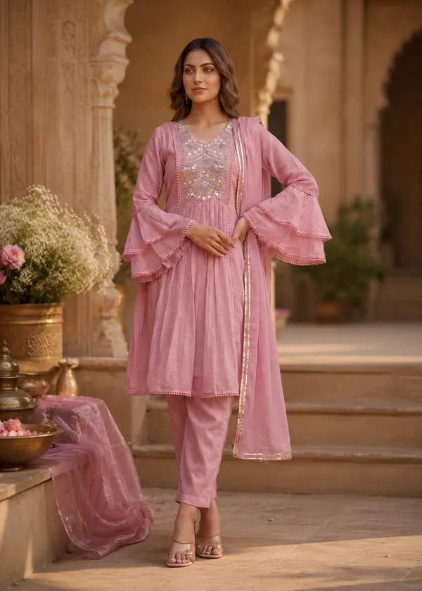 Blush_Pink_Embroidered_Premium_Mul_Chanderi_Kurta_Pant_Set_with_Dupatta