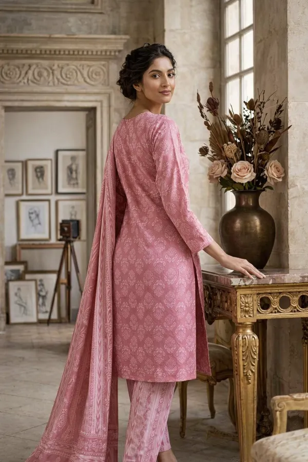 Rose_Pink_Printed_Cotton_Kurta_Set_with_Dupatta