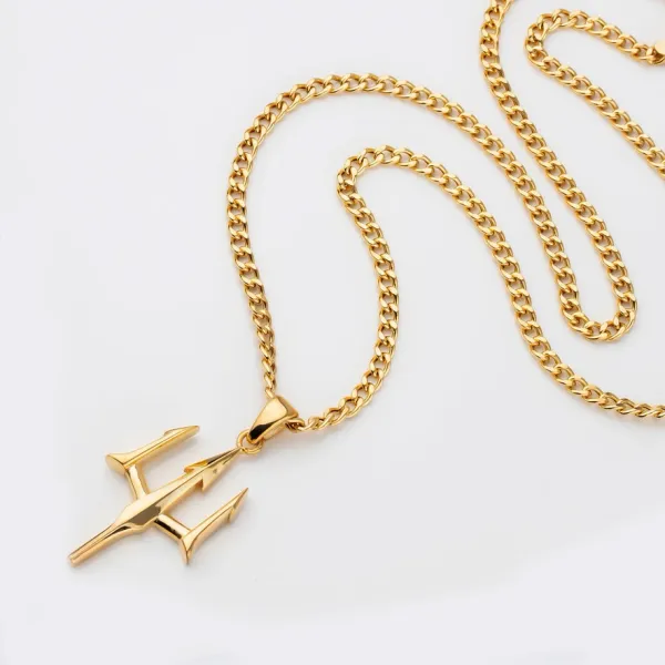 Premium_Trident_Locket_With_Cuban_Chain_For_Men_22k_Gold_Plated_With_6-Month_Anti-Fading_Warranty