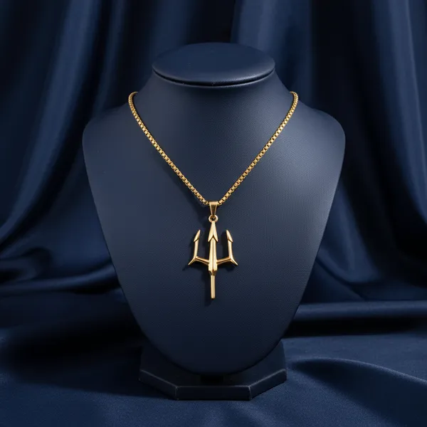 Premium_Trident_Locket_With_Square_Rolo_Chain_For_Men_22k_Gold_Plated_With_6-Month_Anti-Fading_Warranty