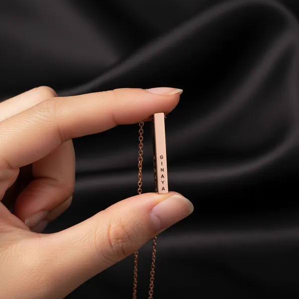 Personalised_Cuboid_Pendant_For_Women_22k_Rose_Gold_Plated_With_6-Month_Anti-Fading_Warranty