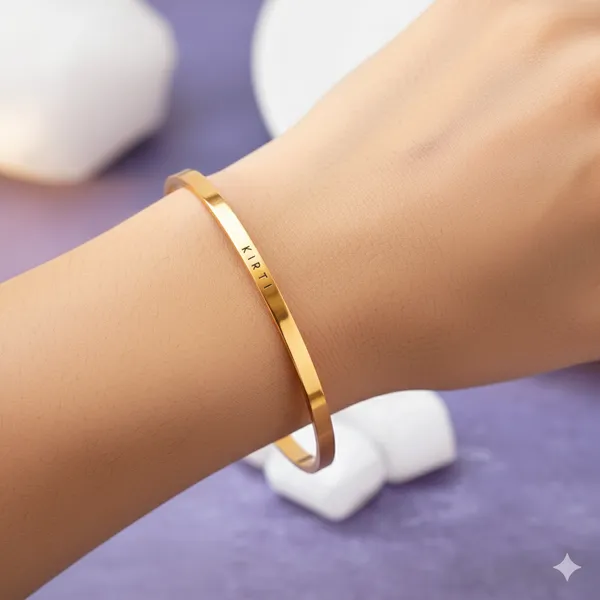 Personalised_Classic_Gold_Bracelet_For_Women_22K_Gold_Plated_With_6-Month_Anti-Fading_Warranty