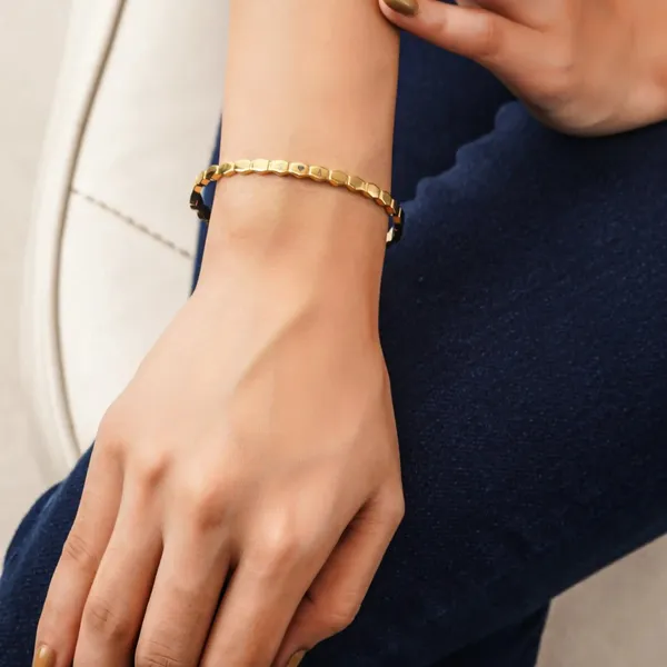 Gold_Grade_316L_Stainless_Steel_Bracelet_For_Unisex