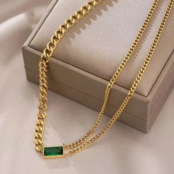Gold_Grade_316L_Stainless_Steel_Necklace_For_Women