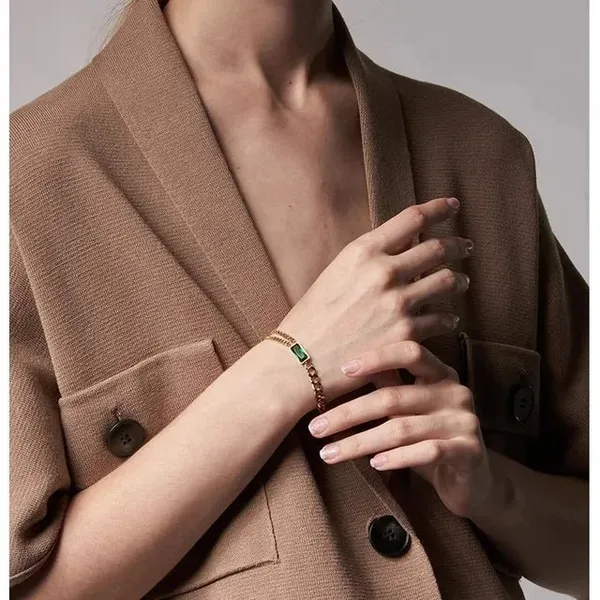 Gold_Grade_316L_Stainless_Steel_Bracelet_For_Women