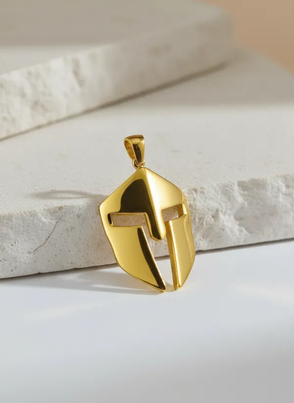 Premium_Spartan_Locket_For_Men_22k_Gold_Plated_With_6-Month_Anti-Fading_Warranty