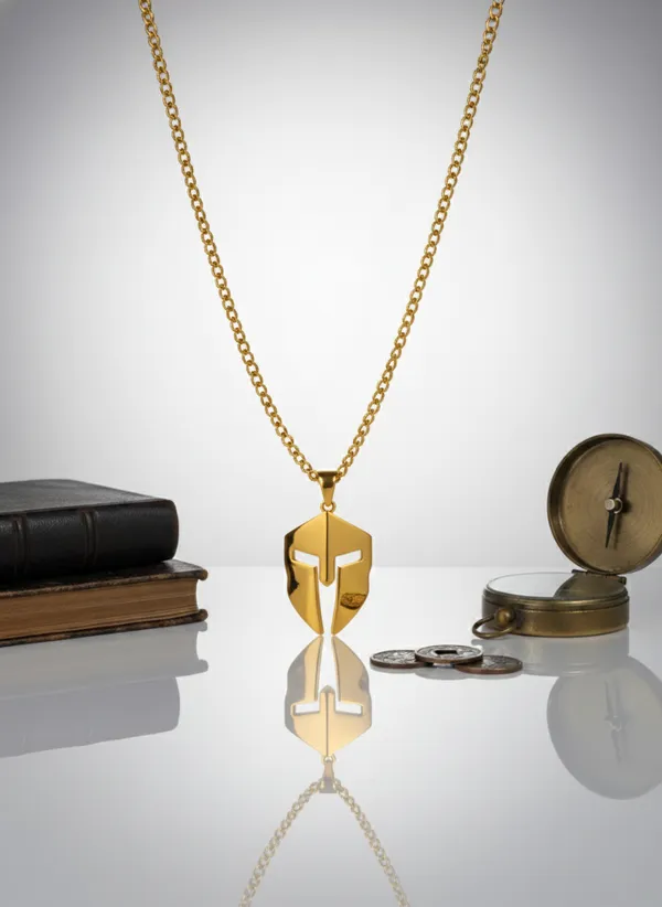 Premium_Spartan_Locket_For_Men_22k_Gold_Plated_With_6-Month_Anti-Fading_Warranty