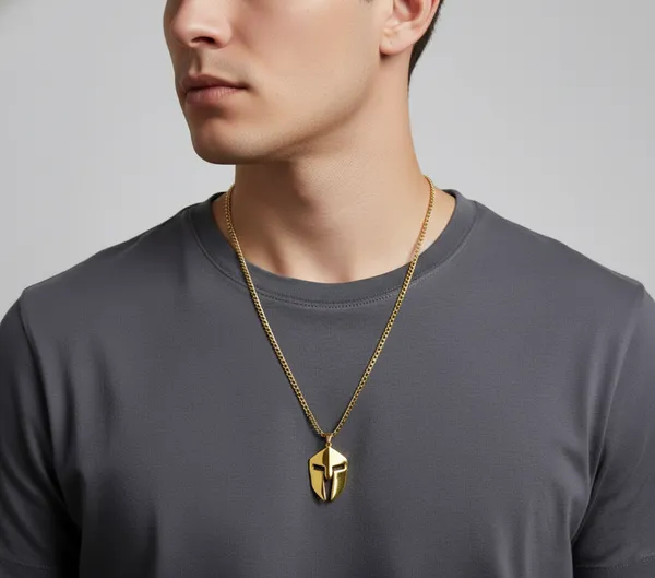 Premium_Spartan_Locket_For_Men_22k_Gold_Plated_With_6-Month_Anti-Fading_Warranty