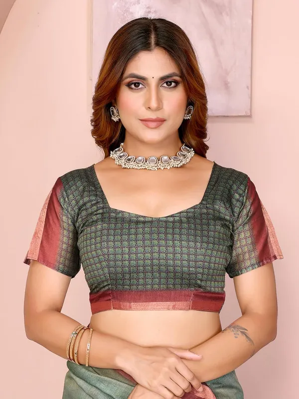 Women's_Chanderi_Silk_Saree_with_Digital_Printed_for_Women_|_For_Traditional,_Festive_&_Wedding_|_5.5m_Saree_+_0.8m_Blouse_(Green_&_Maroon)