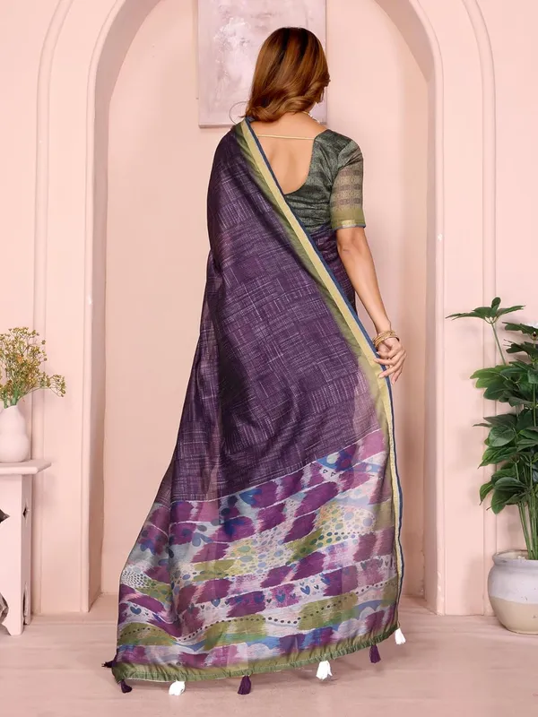 Women's_Chanderi_Silk_Saree_with_Digital_Printed_for_Women_|_For_Traditional,_Festive_&_Wedding_|_5.5m_Saree_+_0.8m_Blouse_(Purple_&_Green)