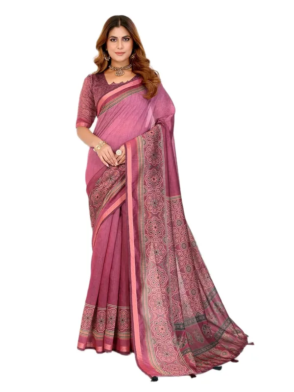 Women's_Chanderi_Silk_Saree_with_Digital_Printed_for_Women_|_For_Traditional,_Festive_&_Wedding_|_5.5m_Saree_+_0.8m_Blouse_(Rosewood_Elegance)