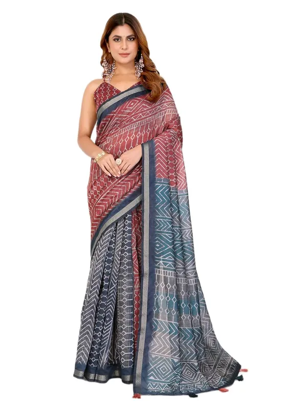 Women's_Chanderi_Silk_Saree_with_Digital_Printed_for_Women_|_For_Traditional,_Festive_&_Wedding_|_5.5m_Saree_+_0.8m_Blouse_(Multicolor_Geometric_Print)