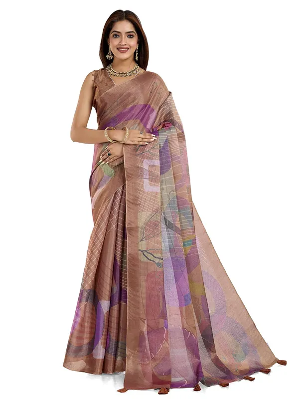 Women's_Erode_Anmol_Silk_Printed_Saree_for_Women_|_Elegant_Floral,_Abstract_&_Geometric_Designs_|_For_Wedding,_Festive_|_5.5m_Saree_+_0.8m_Blouse_Piece_(Brown_&_Multicolor)