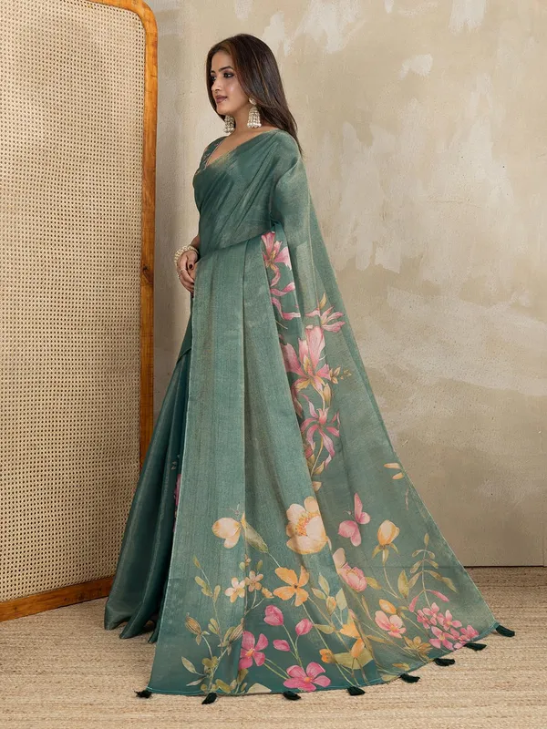 Women's_Erode_Anmol_Silk_Printed_Saree_for_Women_|_Elegant_Floral,_Abstract_&_Geometric_Designs_|_For_Wedding,_Festive_|_5.5m_Saree_+_0.8m_Blouse_Piece_(Teal_Green_&_Multicolor)