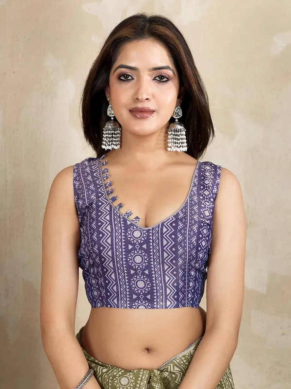 Women's_Erode_Anmol_Silk_Printed_Saree_for_Women_|_Elegant_Floral,_Abstract_&_Geometric_Designs_|_For_Wedding,_Festive_|_5.5m_Saree_+_0.8m_Blouse_Piece_(Olive_Green_&_Purple)