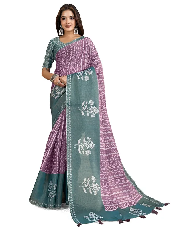Women's_Erode_Anmol_Silk_Printed_Saree_for_Women_|_Elegant_Floral,_Abstract_&_Geometric_Designs_|_For_Wedding,_Festive_|_5.5m_Saree_+_0.8m_Blouse_Piece_(Purple_&_Teal)