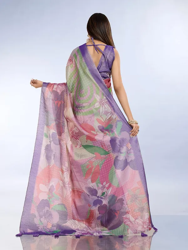 Women's_Erode_Anmol_Silk_Printed_Saree_for_Women_|_Elegant_Floral,_Abstract_&_Geometric_Designs_|_For_Wedding,_Festive_|_5.5m_Saree_+_0.8m_Blouse_Piece_(Lavender_Pink_&_Green_Pastel)