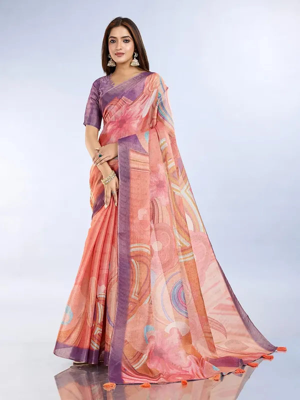 Women's_Erode_Anmol_Silk_Printed_Saree_for_Women_|_Elegant_Floral,_Abstract_&_Geometric_Designs_|_For_Wedding,_Festive_|_5.5m_Saree_+_0.8m_Blouse_Piece_(Coral_Lavender_&_Sky_Blue)