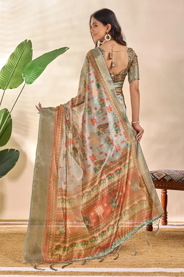 Women's_Elegant_Soft_Silk_Blend_Saree_with_Zari_Border_&_Designer_Printed_Pallu_for_Women_|_For_Traditional,_Festive_&_Wedding_|_5.5m_Saree_+_0.8m_Blouse_(Golden_Beige)