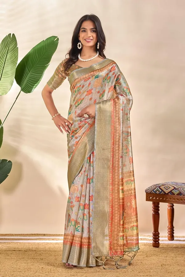 Women's_Elegant_Soft_Silk_Blend_Saree_with_Zari_Border_&_Designer_Printed_Pallu_for_Women_|_For_Traditional,_Festive_&_Wedding_|_5.5m_Saree_+_0.8m_Blouse_(Golden_Beige)