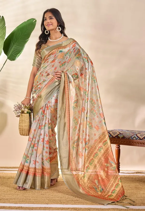 Women's_Elegant_Soft_Silk_Blend_Saree_with_Zari_Border_&_Designer_Printed_Pallu_for_Women_|_For_Traditional,_Festive_&_Wedding_|_5.5m_Saree_+_0.8m_Blouse_(Golden_Beige)