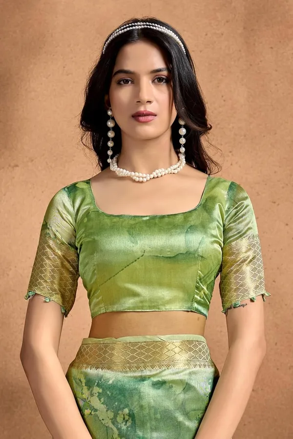 Women's_Elegant_Soft_Silk_Blend_Saree_with_Zari_Border_&_Designer_Printed_Pallu_for_Women_|_For_Traditional,_Festive_&_Wedding_|_5.5m_Saree_+_0.8m_Blouse_(Green_&_Golden)