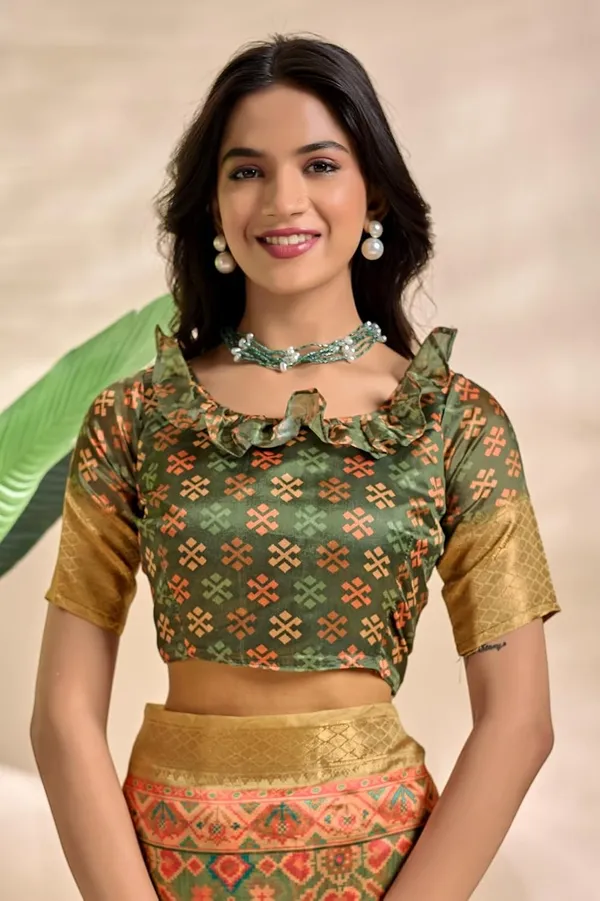 Women's_Elegant_Soft_Silk_Blend_Saree_with_Zari_Border_&_Designer_Printed_Pallu_for_Women_|_For_Traditional,_Festive_&_Wedding_|_5.5m_Saree_+_0.8m_Blouse_(Olive_Green)
