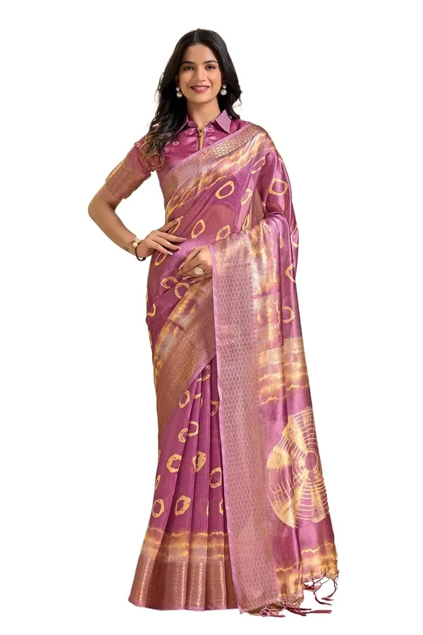 Women's_Elegant_Soft_Silk_Blend_Saree_with_Zari_Border_&_Designer_Printed_Pallu_for_Women_|_For_Traditional,_Festive_&_Wedding_|_5.5m_Saree_+_0.8m_Blouse_(Mauve_&_Golden)
