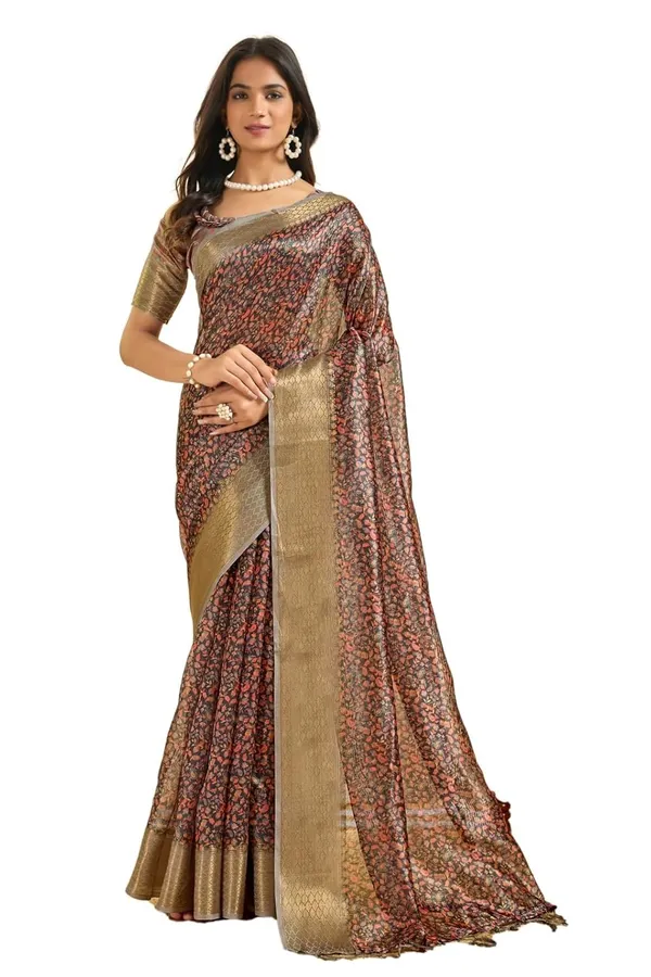 Women's_Elegant_Soft_Silk_Blend_Saree_with_Zari_Border_&_Designer_Printed_Pallu_for_Women_|_For_Traditional,_Festive_&_Wedding_|_5.5m_Saree_+_0.8m_Blouse_(Multi-tone)