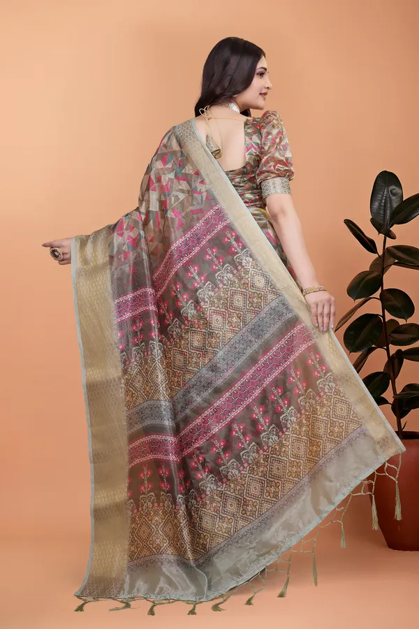 Women's_Elegant_Soft_Silk_Blend_Saree_with_Zari_Border_&_Designer_Printed_Pallu_for_Women_|_For_Traditional,_Festive_&_Wedding_|_5.5m_Saree_+_0.8m_Blouse_(Golden_Beige_&_Multicolor)