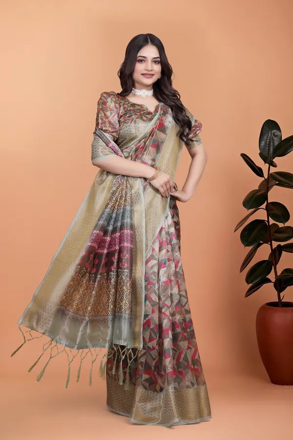 Women's_Elegant_Soft_Silk_Blend_Saree_with_Zari_Border_&_Designer_Printed_Pallu_for_Women_|_For_Traditional,_Festive_&_Wedding_|_5.5m_Saree_+_0.8m_Blouse_(Golden_Beige_&_Multicolor)