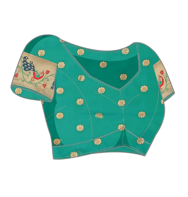 Pure_Silk_Paithani_Saree_with_Rich_Zari_Woven_Border_&_Peacock_Motifs_|_For_Traditional_Wedding_&_Festivals_|_5.5m_Saree_+_0.8m_Blouse_(Pastel_Green)