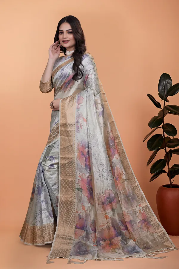 Women's_Elegant_Soft_Silk_Blend_Saree_with_Zari_Border_&_Designer_Printed_Pallu_for_Women_|_For_Traditional,_Festive_&_Wedding_|_5.5m_Saree_+_0.8m_Blouse_(Beige_&_Multicolor_Floral)