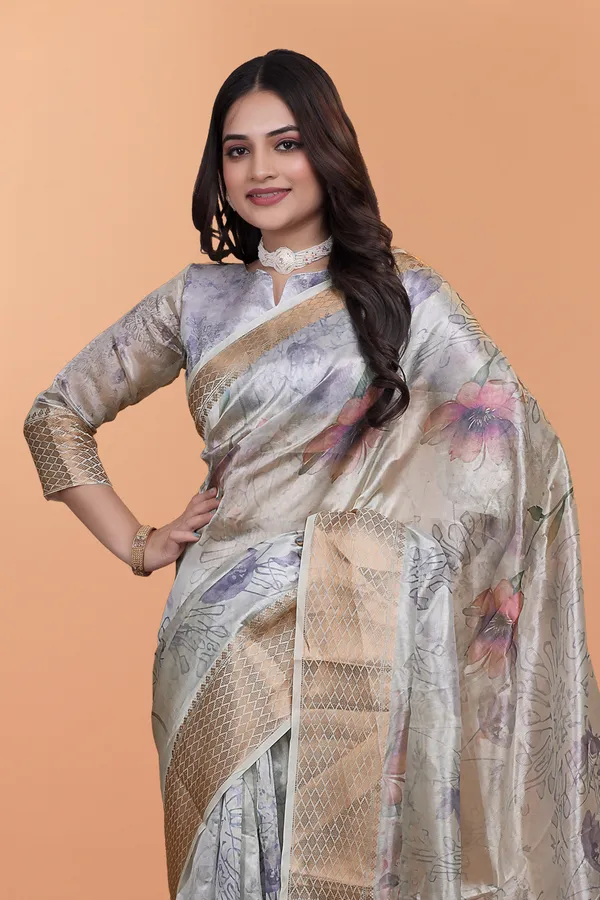 Women's_Elegant_Soft_Silk_Blend_Saree_with_Zari_Border_&_Designer_Printed_Pallu_for_Women_|_For_Traditional,_Festive_&_Wedding_|_5.5m_Saree_+_0.8m_Blouse_(Beige_&_Multicolor_Floral)