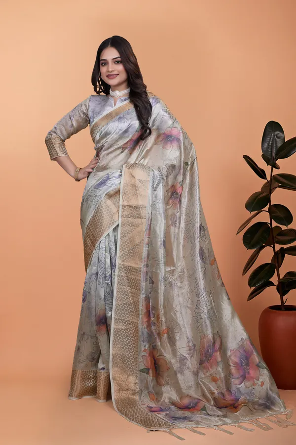 Women's_Elegant_Soft_Silk_Blend_Saree_with_Zari_Border_&_Designer_Printed_Pallu_for_Women_|_For_Traditional,_Festive_&_Wedding_|_5.5m_Saree_+_0.8m_Blouse_(Beige_&_Multicolor_Floral)