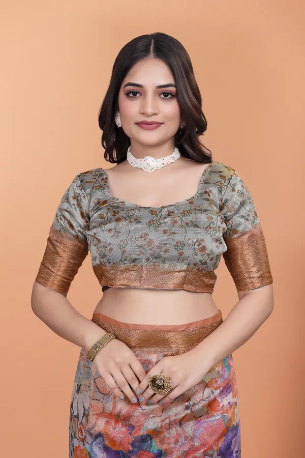 Women's_Elegant_Soft_Silk_Blend_Saree_with_Zari_Border_&_Designer_Printed_Pallu_for_Women_|_For_Traditional,_Festive_&_Wedding_|_5.5m_Saree_+_0.8m_Blouse_(Multicolor_&_Gold)