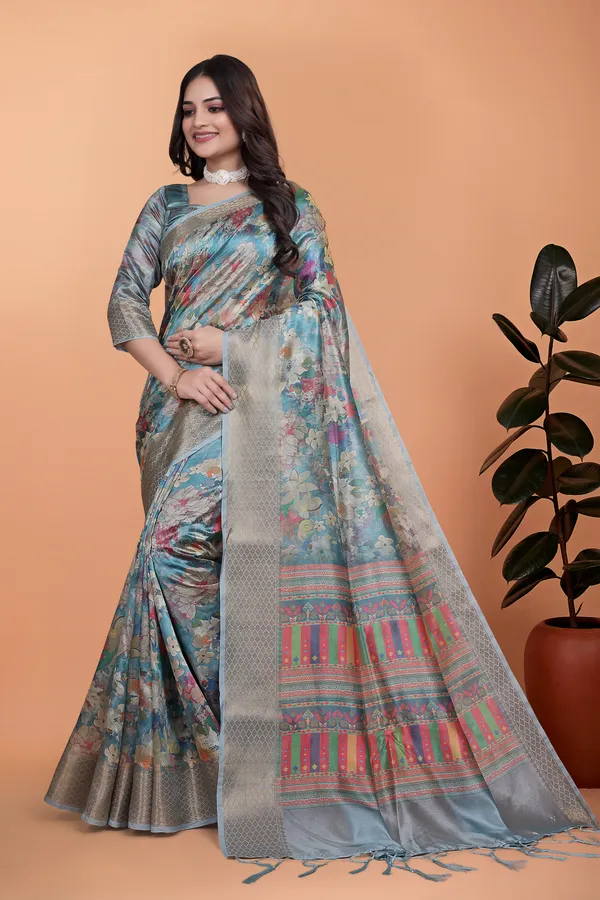 Women's_Elegant_Soft_Silk_Blend_Saree_with_Zari_Border_&_Designer_Printed_Pallu_for_Women_|_For_Traditional,_Festive_&_Wedding_|_5.5m_Saree_+_0.8m_Blouse_(Sky_Blue_&_Multicolor)