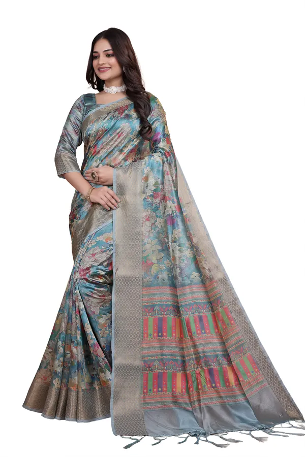 Women's_Elegant_Soft_Silk_Blend_Saree_with_Zari_Border_&_Designer_Printed_Pallu_for_Women_|_For_Traditional,_Festive_&_Wedding_|_5.5m_Saree_+_0.8m_Blouse_(Sky_Blue_&_Multicolor)