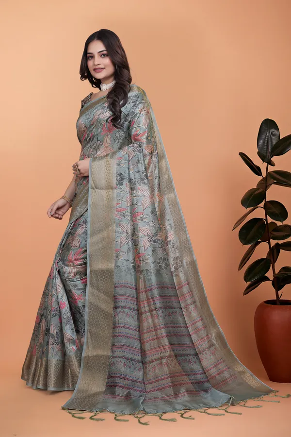 Women's_Elegant_Soft_Silk_Blend_Saree_with_Zari_Border_&_Designer_Printed_Pallu_for_Women_|_For_Traditional,_Festive_&_Wedding_|_5.5m_Saree_+_0.8m_Blouse_(Blue-Green_&_Multicolor)