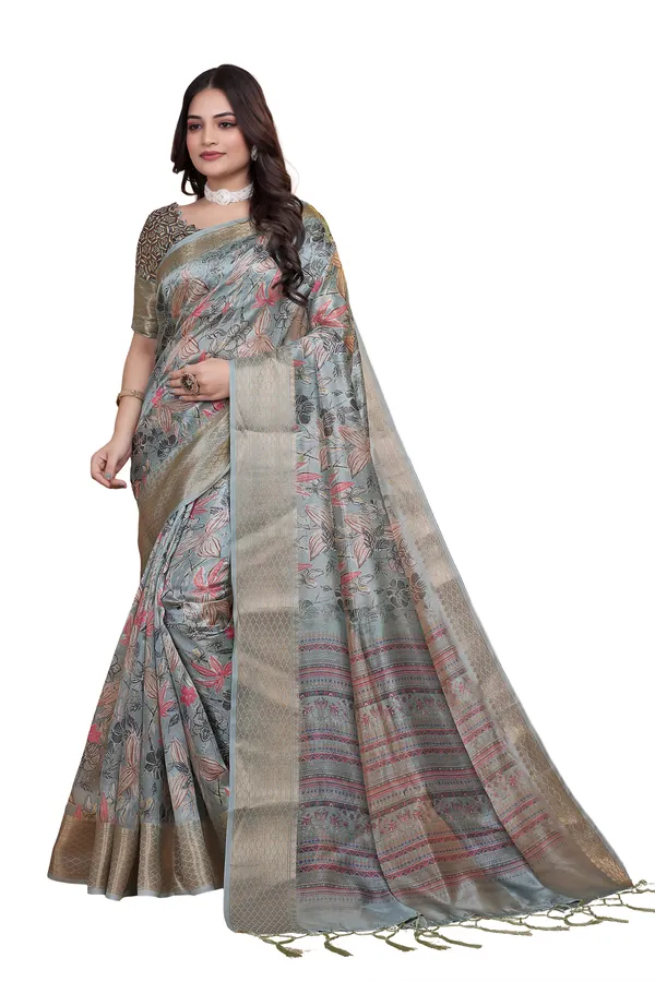 Women's_Elegant_Soft_Silk_Blend_Saree_with_Zari_Border_&_Designer_Printed_Pallu_for_Women_|_For_Traditional,_Festive_&_Wedding_|_5.5m_Saree_+_0.8m_Blouse_(Blue-Green_&_Multicolor)