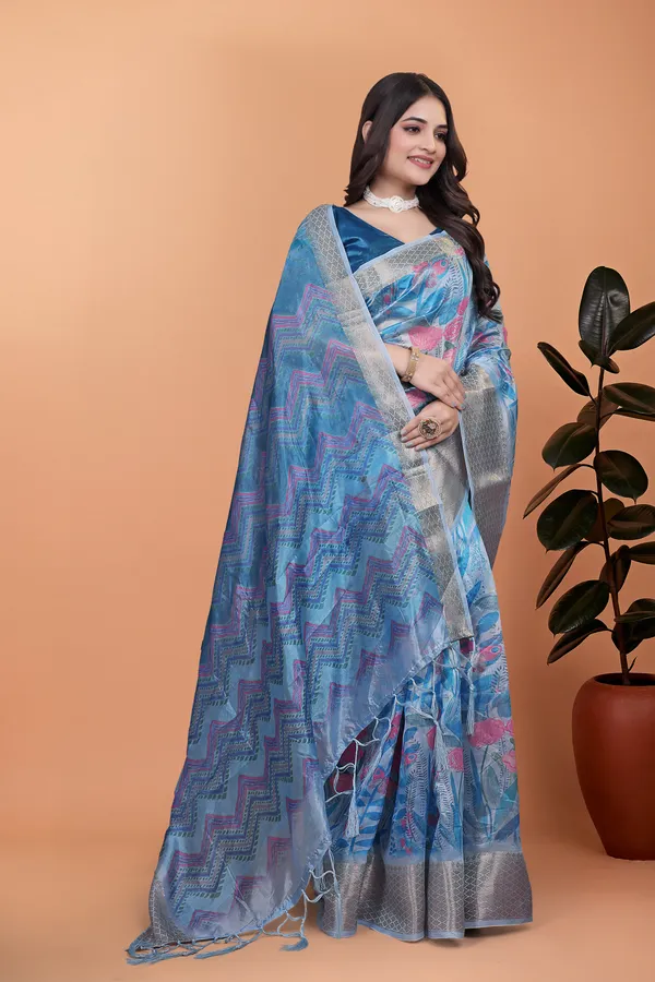Women's_Elegant_Soft_Silk_Blend_Saree_with_Zari_Border_&_Designer_Printed_Pallu_for_Women_|_For_Traditional,_Festive_&_Wedding_|_5.5m_Saree_+_0.8m_Blouse_(Sky_Blue_&_Purple)