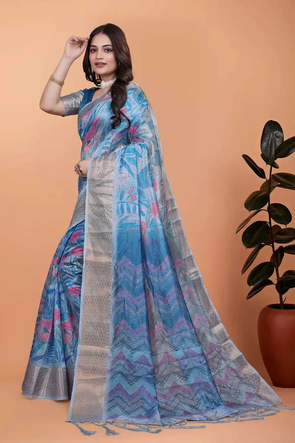 Women's_Elegant_Soft_Silk_Blend_Saree_with_Zari_Border_&_Designer_Printed_Pallu_for_Women_|_For_Traditional,_Festive_&_Wedding_|_5.5m_Saree_+_0.8m_Blouse_(Sky_Blue_&_Purple)