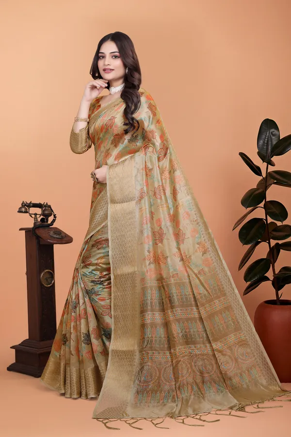 Women's_Elegant_Soft_Silk_Blend_Saree_with_Zari_Border_&_Designer_Printed_Pallu_for_Women_|_For_Traditional,_Festive_&_Wedding_|_5.5m_Saree_+_0.8m_Blouse_(Golden_Beige)