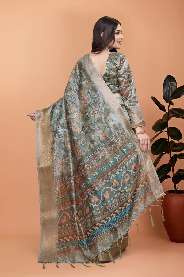 Women's_Elegant_Soft_Silk_Blend_Saree_with_Zari_Border_&_Designer_Printed_Pallu_for_Women_|_For_Traditional,_Festive_&_Wedding_|_5.5m_Saree_+_0.8m_Blouse_(Multi-shade)