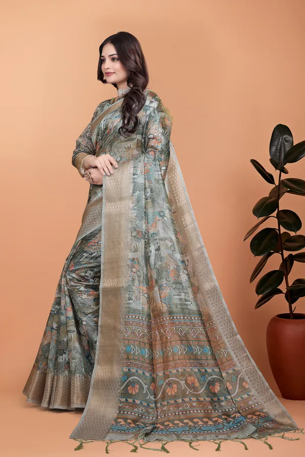 Women's_Elegant_Soft_Silk_Blend_Saree_with_Zari_Border_&_Designer_Printed_Pallu_for_Women_|_For_Traditional,_Festive_&_Wedding_|_5.5m_Saree_+_0.8m_Blouse_(Multi-shade)