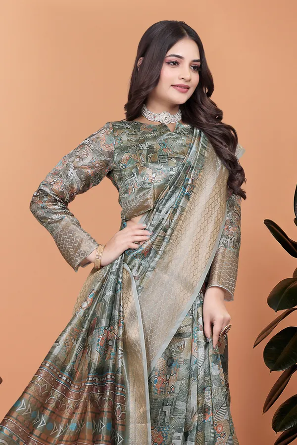 Women's_Elegant_Soft_Silk_Blend_Saree_with_Zari_Border_&_Designer_Printed_Pallu_for_Women_|_For_Traditional,_Festive_&_Wedding_|_5.5m_Saree_+_0.8m_Blouse_(Multi-shade)
