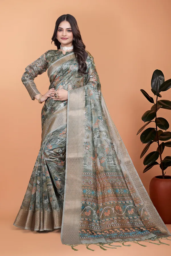 Women's_Elegant_Soft_Silk_Blend_Saree_with_Zari_Border_&_Designer_Printed_Pallu_for_Women_|_For_Traditional,_Festive_&_Wedding_|_5.5m_Saree_+_0.8m_Blouse_(Multi-shade)